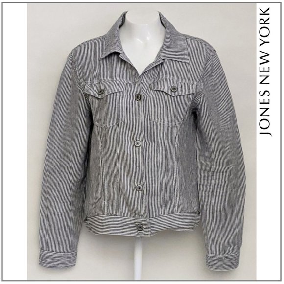 Jones New York Jackets & Blazers - Jones & Co By Jones NY Women's Linen Jacket